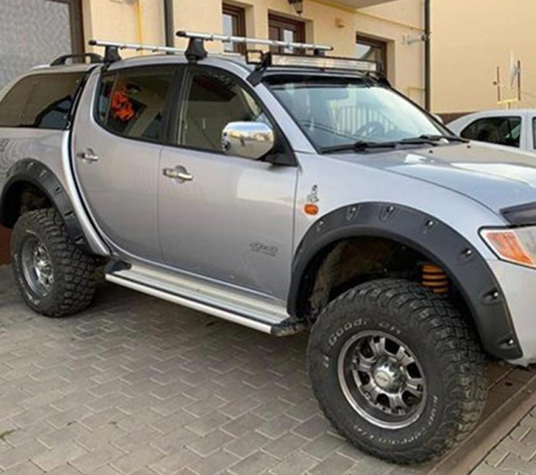 Mitsubishi L200 Plastic Fender Flares Plastic Fender Flares